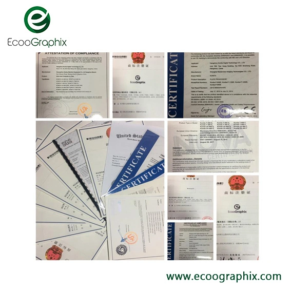 EcooGraphix 0,15mm έως 0,30mm Θερμικός Υπολογιστής για την κατασκευή πλάκας Μηχανή CTP 6