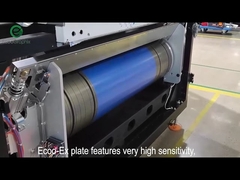 Ψηφιακό θερμικό μηχάνημα CTP Flatbed UV Double Coating συμβατό