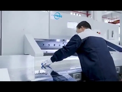 Μηχανική μηχανή κοπής χαρτιού με γκιλοτίνα με φορτωτή / δρομέα