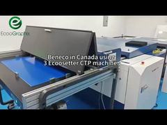 Πλήρως αυτόματη μηχανή θερμικής CTP με βαλβίδα φωτισμού λέιζερ 256 καναλιών