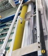 6200PCS/H UV μηχανή επιστρώματος σημείων που βερνικώνει 1090x1440mm