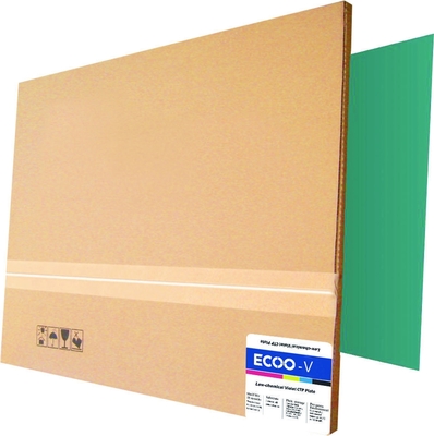 EcooGraphix Αρνητικό Φωτοπολυμερές Συνηθισμένη Violet CTP Πλάκα για Τύπο Εφημερίδων