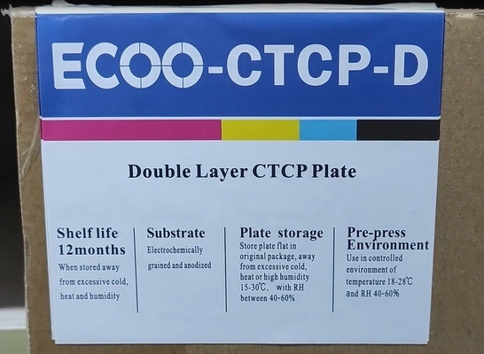 Διπλής στρώσης UV Sensitive Plate Positive UV CTP Plate