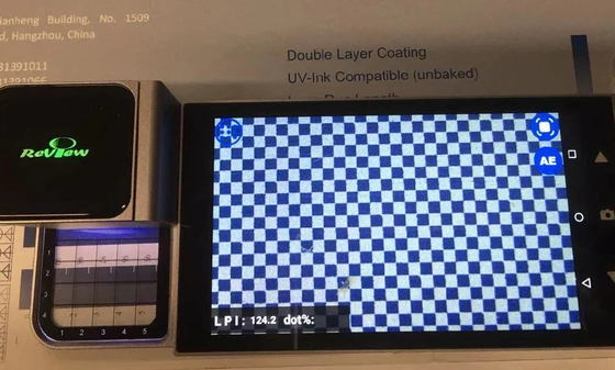 ECOO 720P HD EcooGraphix Densimeter για την ανίχνευση των σημείων ελέγχου της πλάκας CTP