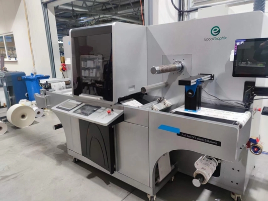 Label Digital Enhancement Inkjet Digital Printer Βερνίκι και Σφράγιση αλουμινίου