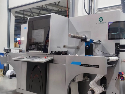Label Digital Enhancement Inkjet Digital Printer Βερνίκι και Σφράγιση αλουμινίου
