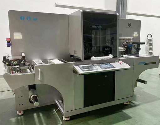 ταινία Washi ετικετών 330mm ψηφιακή που λουστράρει τον εκτυπωτή Ιστού ρόλων για μπράιγ