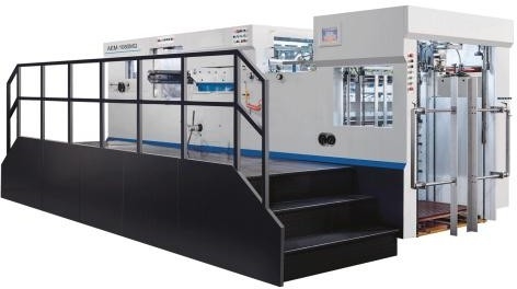 1080 X 780mm αυτόματη τεμαχίζοντας μηχανή σφράγισης φύλλων αλουμινίου με το γδύσιμο αποβλήτων