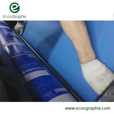 Γυαλισμένη όφσετ Ιστού σκληρότητα 76 - 80 καλυμμάτων εκτύπωσης λαστιχένια