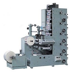Flexographic UV Label Machine Printing Automatic 60m/Min 6 Colors