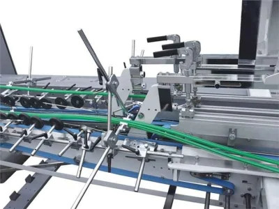 Αυτόματη μηχανή Gluer φακέλλων χαρτοκιβωτίων υψηλής ταχύτητας Ecoographix για