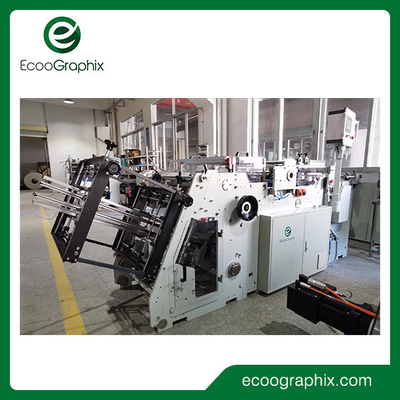 Αυτόματο διπλώνοντας κιβώτιο εγγράφου Ecoographix που κατασκευάζει τη μηχανή για τα τρόφιμα