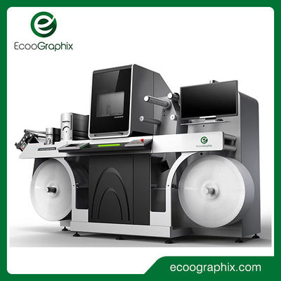 Ψηφιακός εκτυπωτής Inkjet καλλωπισμών ετικετών με τη UV σφράγιση βερνικιών και φύλλων αλουμινίου