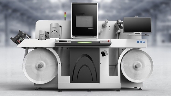 Ψηφιακός ψηφιακός εκτυπωτής Inkjet καλλωπισμών ετικετών με τη UV σφράγιση βερνικιών και φύλλων αλουμινίου