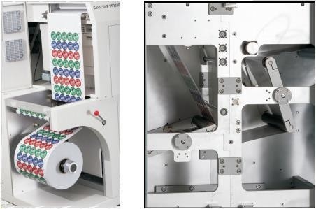 Ψηφιακή μηχανή εκτύπωσης ετικετών 30ft/min 4 Color Roll To Roll Εύκολο στη χρήση