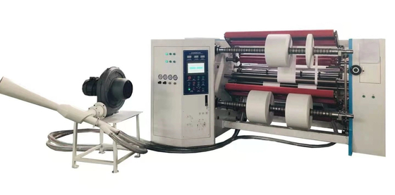 Αυτόματη αυτοκόλλητη ετικέτα σχιστήρα Rewinder για ταινία αυτοκόλλητο
