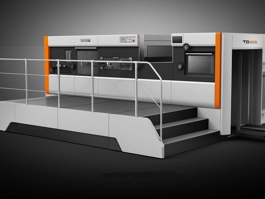 Ecoographix αυτόματη μηχανή κοπής με πετσέτα και τυπώματος θερμού φύλλου με απογύμνωση
