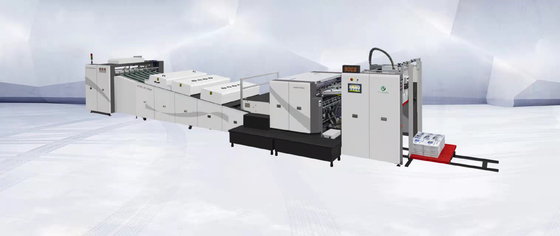 44 kW 1060mm Format Spot UV Lack Machine Με υψηλή ταχύτητα με Anilox