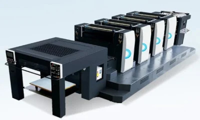 730X528mm Ecoo Τετραχρωματική Εκτυπωτική Μηχανή Offset με CC LINK