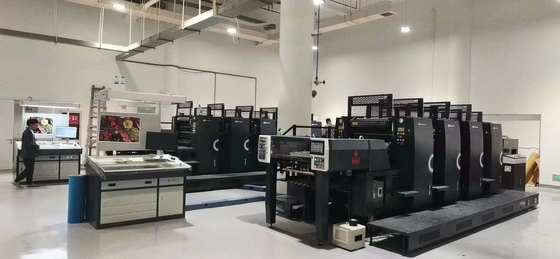 730X528mm Ecoo Τετραχρωματική Εκτυπωτική Μηχανή Offset με CC LINK