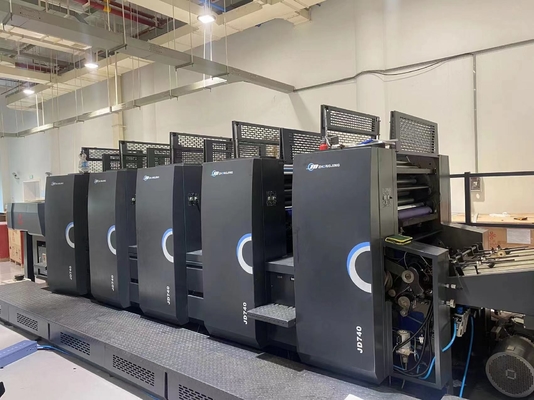 Μηχανή εκτύπωσης 740 mm με πολύχρωμη εκτύπωση σε φύλλα