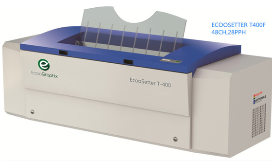 OEM 28 κανάλια Μέγεθος A2 Θερμική μηχανή πλάκας CTP 1200dpi Εύκολη στη χρήση