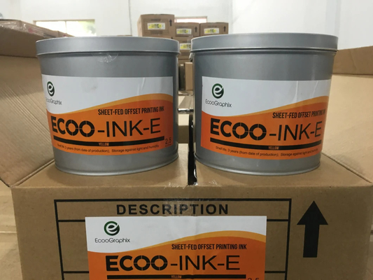 ECOO-INK-F Καύση θερμότητας μελάνης με βάση κόκκινο διαλύτη για εκτύπωση Offset