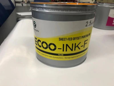 ECOO-INK-F Καύση θερμότητας μελάνης με βάση κόκκινο διαλύτη για εκτύπωση Offset