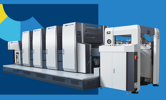 4 Up Format Πολυχρωματικό Τύπο Offset με ταχύτητα 12000sph
