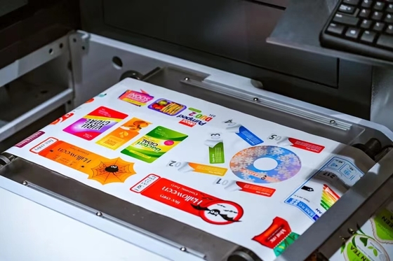 Ετικέτα Smart UV Inkjet Cmyk πλήρης χρωματικής ψηφιακής μηχανής εκτύπωσης ετικετών