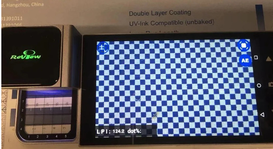 1280*720mm EcooGraphix Densimeter για την ανίχνευση των σημείων ελέγχου της πλάκας CTP