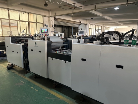 Μηχανή laminator ταινίας με φύλλα
