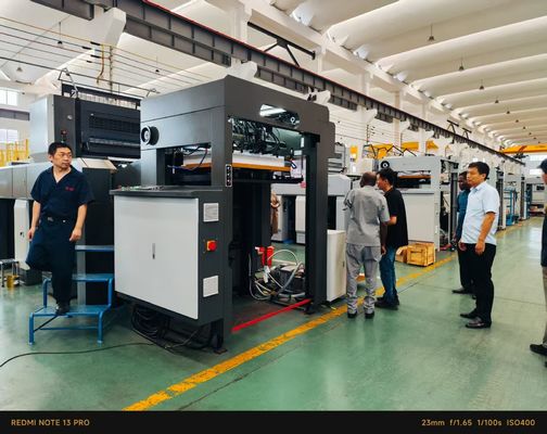 Μηχανή εκτύπωσης βιβλίων HSS9202 Folio Perfector διπλής όψης με ταχύτητα 10000S/H και μέγιστο μέγεθος φύλλου 650*920mm