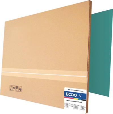 Χαμηλή Χημική Πλάκα CTP Violet 1320mm πλάτος για εκτύπωση εφημερίδων