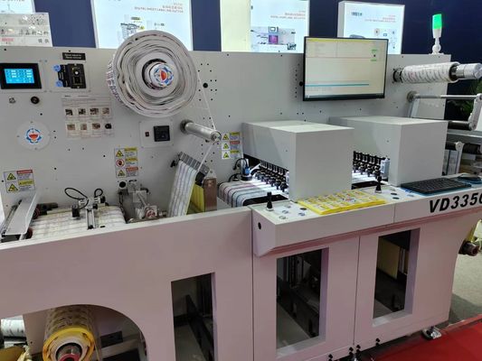 Ψηφιακή μηχανή κόψιμο με laser με ταχύτητα κόψιμης 27m/min και πλάτος ετικέτας 330mm