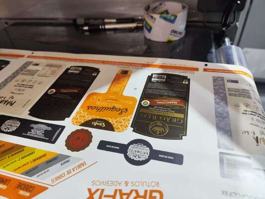 Μηχανή Διακόσμησης Μετά την Εκτύπωση Ψηφιακών Ετικετών EcooSpark