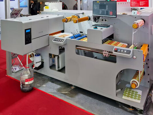 Αυτόματη ψηφιακή μηχανή εκτύπωσης και κοπής ετικετών μικρής παραγωγής