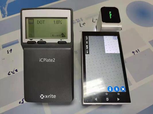 720p HD LCD αφής οθόνη CTP Plate Densitometer με λειτουργικό σύστημα Android και ακριβή μέτρηση DOT