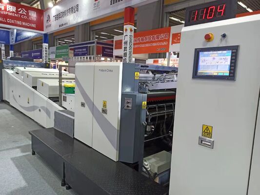 9500 sph A1 UV Spot Varnishing Machine με μέγιστο μέγεθος φύλλου 720x1060mm και πάχος 80-500gsm