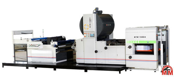 MTM βασισμένο στο νερό Laminator φλαούτων κόλλας αυτόματο