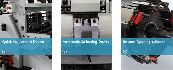 κιβώτιο παραθύρων κατώτατων τσαντών 34kw 70bags/Min που επιδιορθώνει τη μηχανή