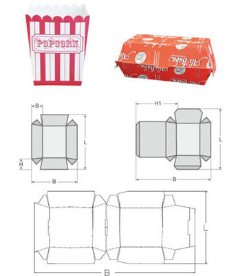 μηχανή συσκευασίας χαρτοκιβωτίων 380V 200GSM 200PCS/Min