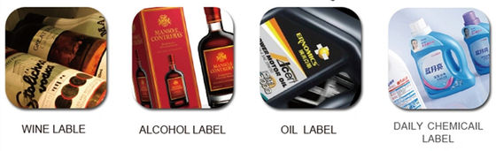 60m/Min Flexographic UV εκτυπωτής λογότυπων συγκολλητικών ετικετών