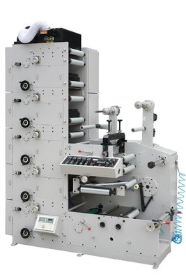 60m/Min Flexographic UV εκτυπωτής λογότυπων συγκολλητικών ετικετών