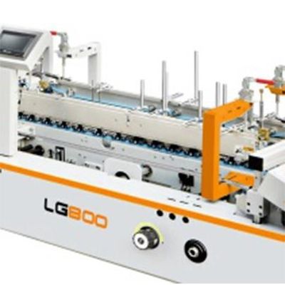 LG800 χαρτονένιο χαρτοκιβώτιο ΟΚΕ CNC που διπλώνει κολλώντας τη μηχανή