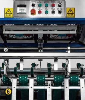 5500pcs/H 620mm αυτόματο UV σημείο που λουστράρει τη μηχανή επιστρώματος