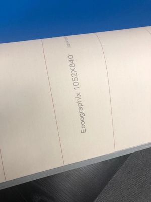 4 λαστιχένιο κάλυμμα εκτύπωσης όφσετ πτυχών 10000Rph Sheetfed