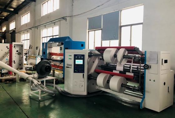 Κολλώδες Slitter Rewinder 300m/min εγγράφου ετικετών θερμικό