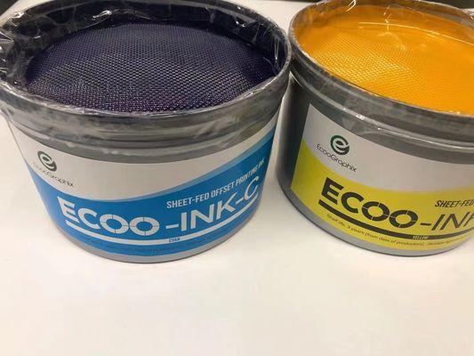 Η διαλυτική χρωστική ουσία Sheetfed Flexo αντιστάθμισε το UV μελάνι εκτύπωσης ROHS