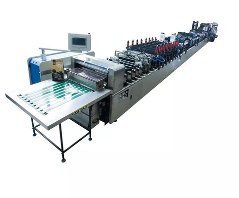Τετραγωνική τσάντα κατώτατου 40pcs/H 450GSM εγγράφου που κατασκευάζει τη μηχανή 9KW